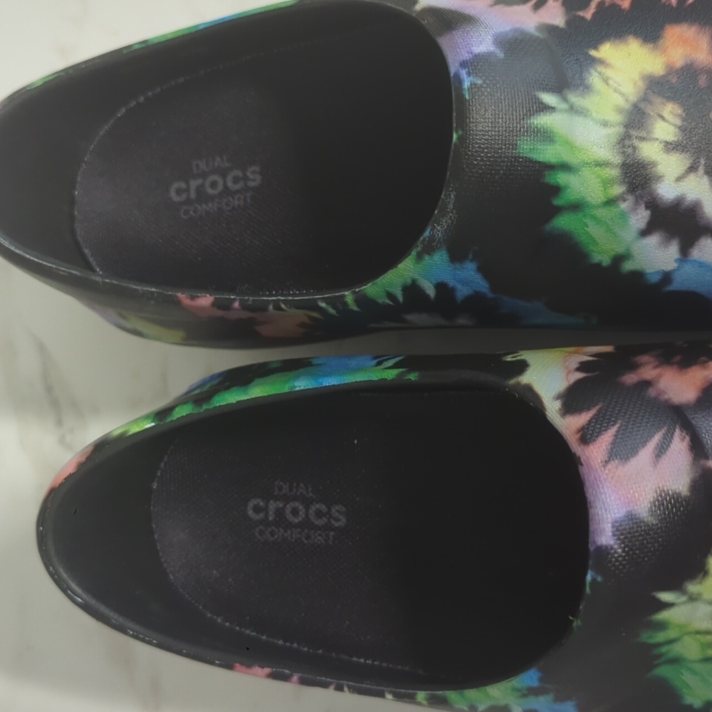 Colorful Tie-Dye CROCS - Picture 4 of 5